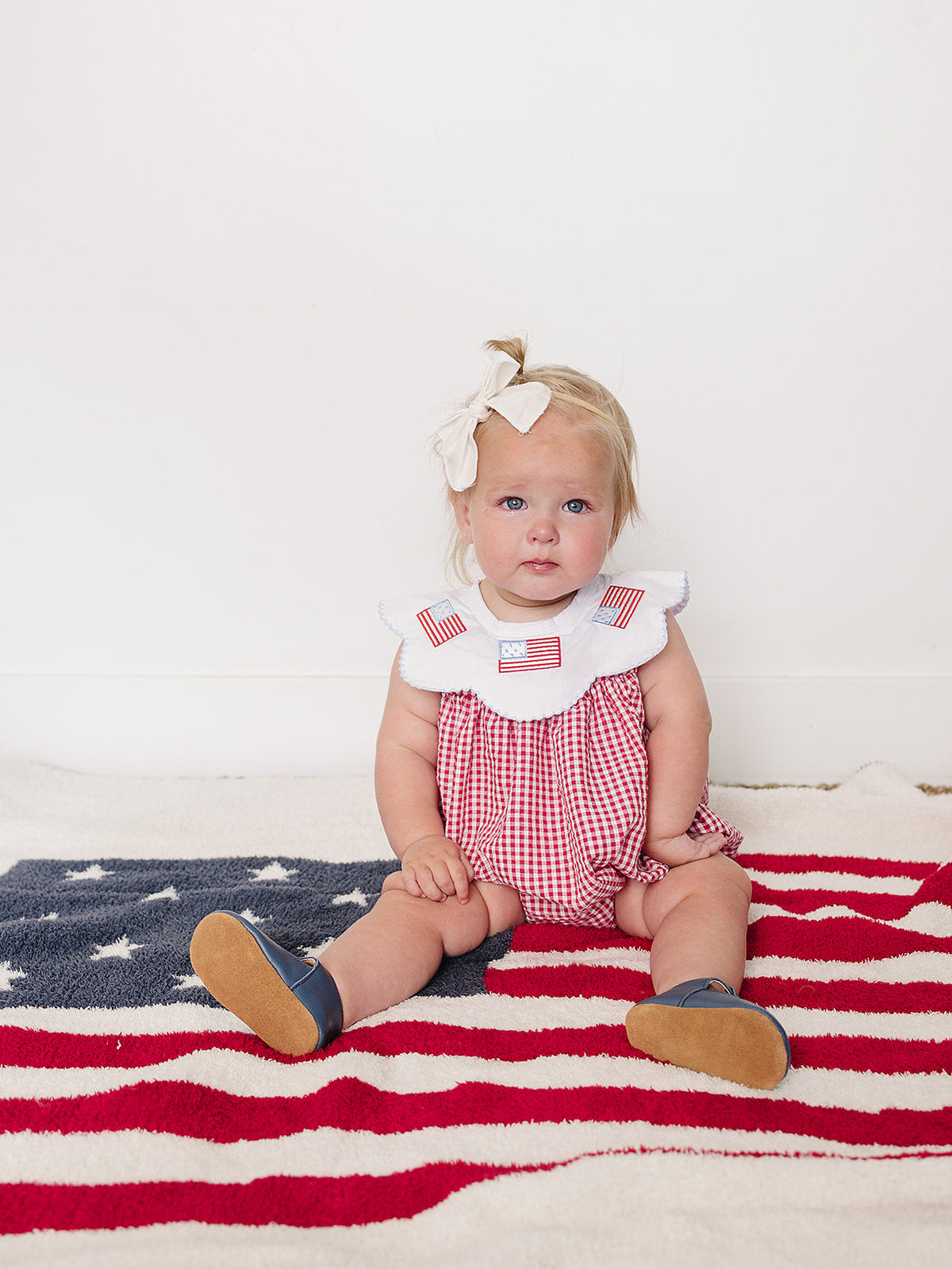 American Flag Plush Blanket