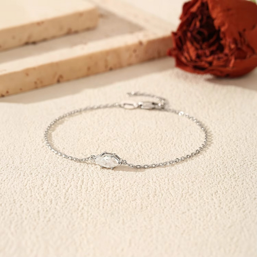 Fashion Lab Diamond Link Chain Bracelets